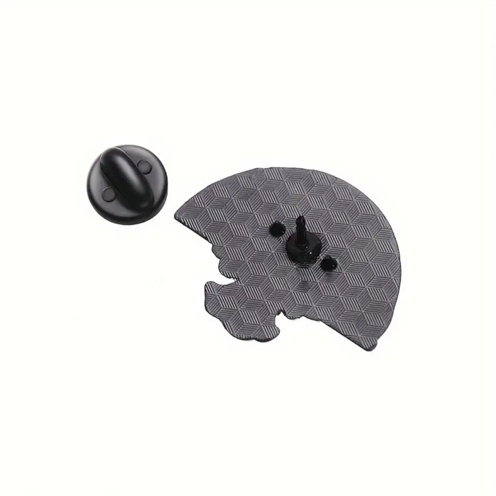 1.2 Inch Grim Reaper Enamel Pin - Picture 3 of 3